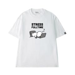 Áo Thun Unisex Stress Fulltime, Cotton - O1A126