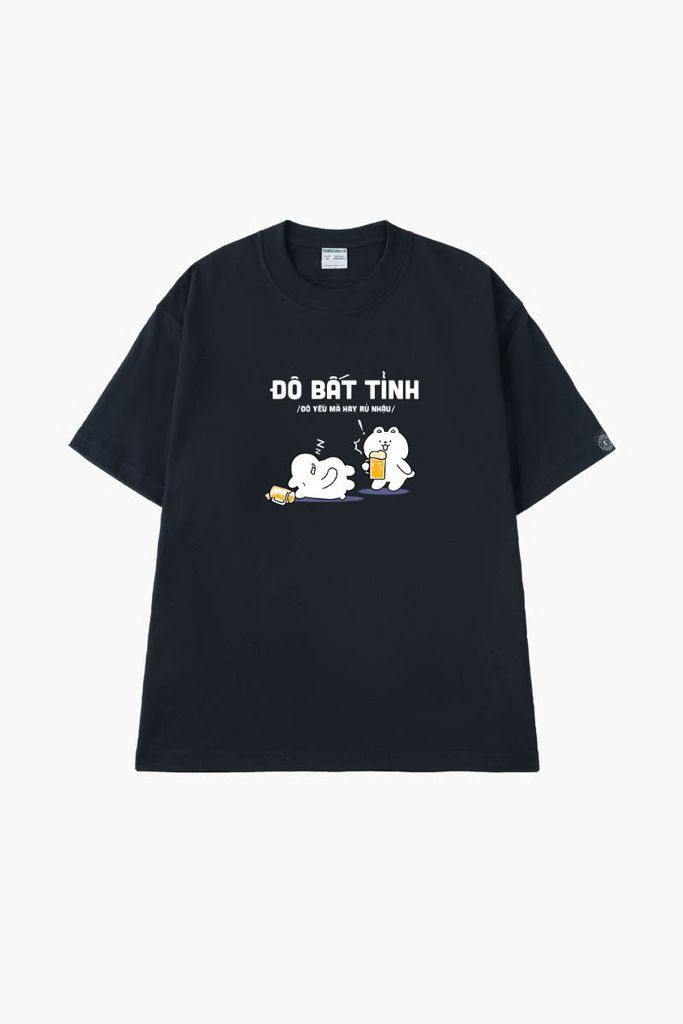 Áo Thun Cotton Unisex Đô Bất Tỉnh - O1A133
