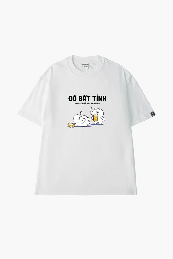 Áo Thun Cotton Unisex Đô Bất Tỉnh - O1A133