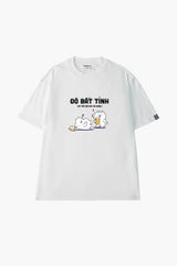 Áo T-shirt Cotton Nam Nữ Gấu Nhậu Đô Bất Tĩnh -  O1A133