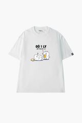 Áo Thun Unisex Đô 1 Ly, Cotton -  O1A132