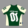 Áo thun Jersey Bé Trai/Bé Gái 6–12 tuổi -  Form năng động, chất cotton thoáng mát I Số 52 01 Clever Kids