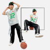 Áo thun Jersey Bé Trai/Bé Gái 6–12 tuổi -  Form năng động, chất cotton thoáng mát I Số 52 01 Clever Kids
