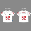 Áo thun Jersey Bé Trai/Bé Gái 6–12 tuổi -  Form năng động, chất cotton thoáng mát I Số 52 01 Clever Kids