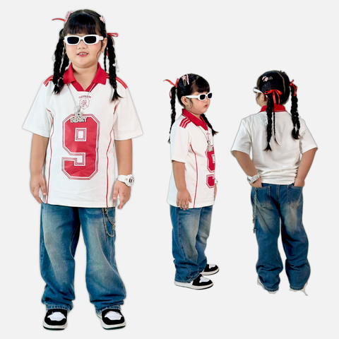  ÁO POLO CỔ TRỤ SỐ 9 