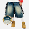 QUẦN JEANS LỬNG WASH