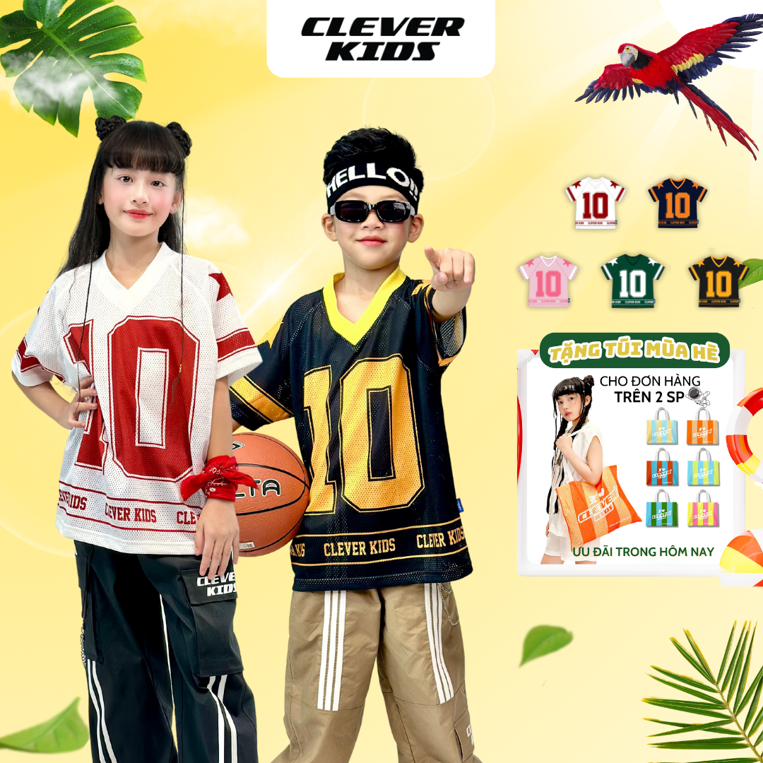 ÁO THUN LƯỚI SỐ 10