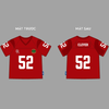 Áo thun Jersey Bé Trai/Bé Gái 6–12 tuổi -  Form năng động, chất cotton thoáng mát I Số 52 01 Clever Kids