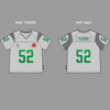 Áo thun Jersey Bé Trai/Bé Gái 6–12 tuổi -  Form năng động, chất cotton thoáng mát I Số 52 01 Clever Kids