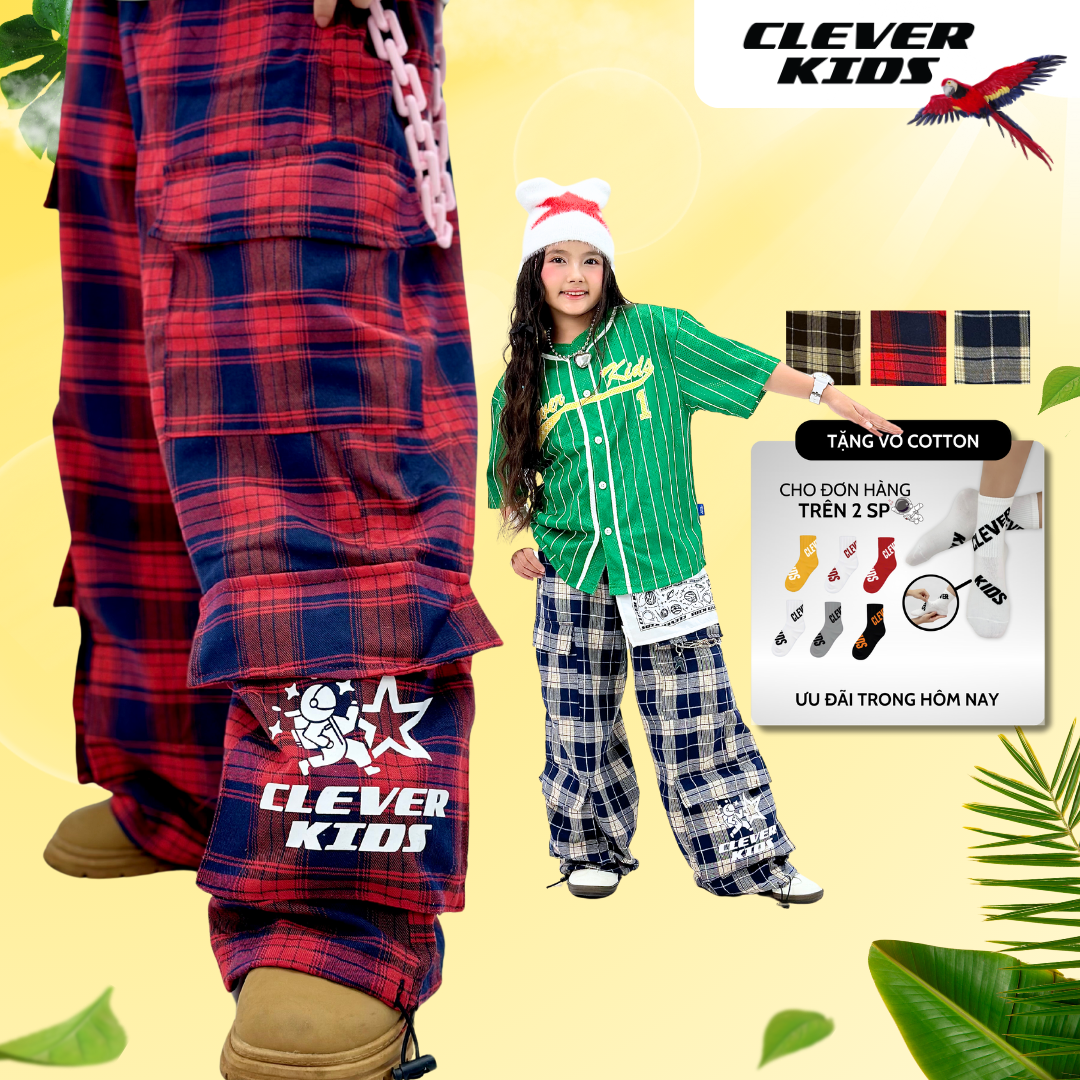 QUẦN DÀI CARO 6 TÚI