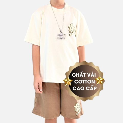  SET COTTON MONOGRAM BACK 