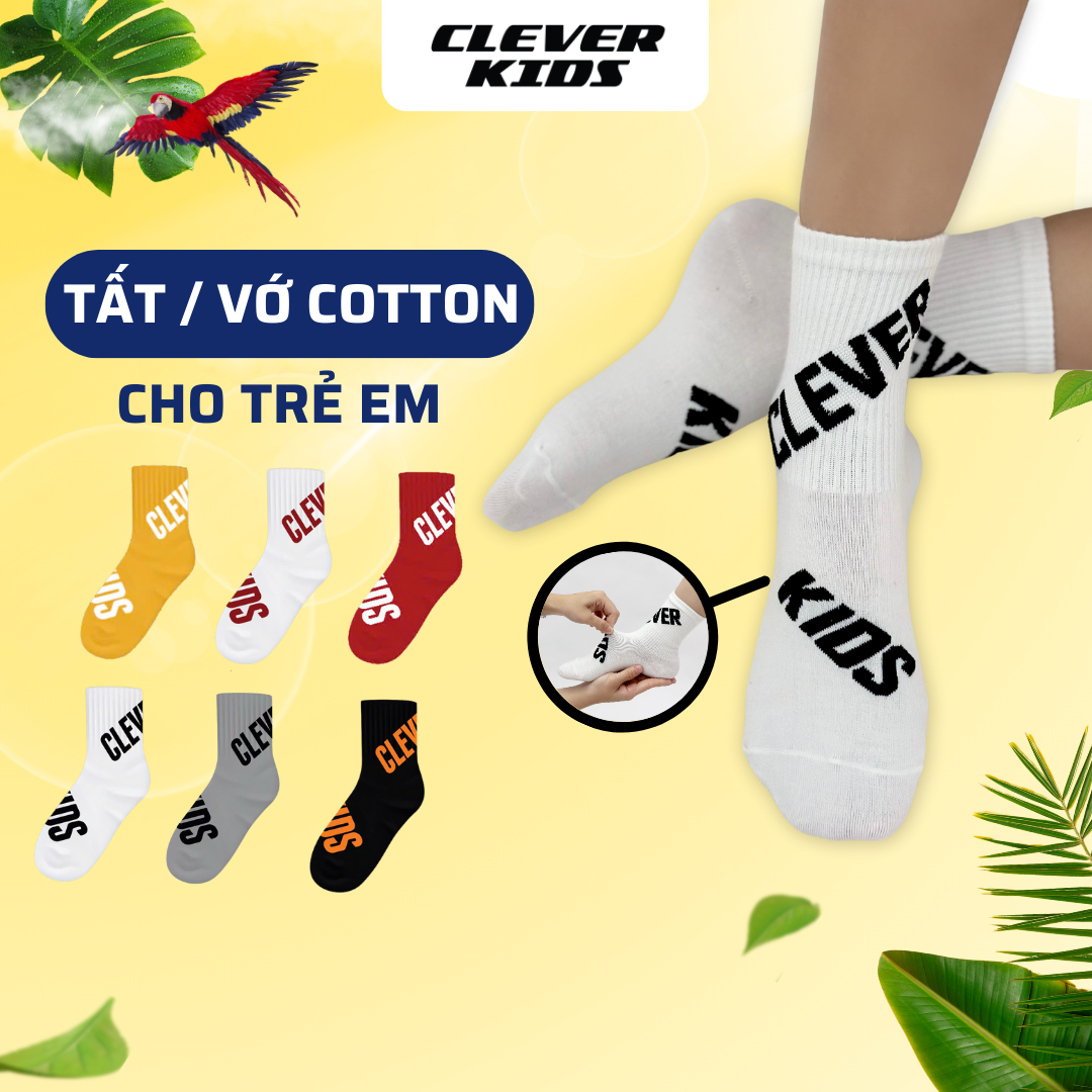 Tất/Vớ Clever Kids Cho Bé Trai-Bé Gái