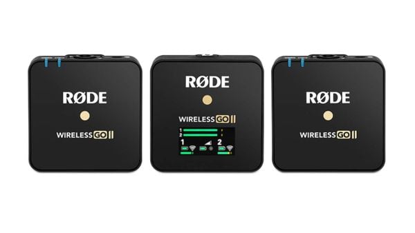  Microphone Rode Wireless Go II Black + Microphone Rode 