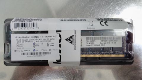 Lenovo 16GB (1x16GB, 2Rx4, 1.5V) PC3-14900 CL13 ECC DDR3 1866MHz LP RDIMM - 00D5048