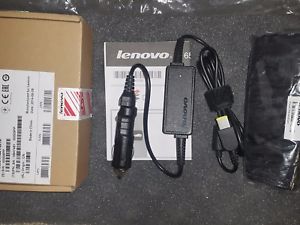 Lenovo 40AK0065WW Adaptateur Voyage USB-C 65W Noir Auto