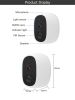 Tu Ya Solar Battery Wireless Outdoor 1080P PIR Motion Home Security IP CCTV Camera - AP-SC3-WIFI