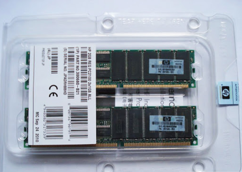HP 4GB of Advanced ECC PC2100 DDR SDRAM DIMM Memory Kit (2x2048 MB) - 300682-B21