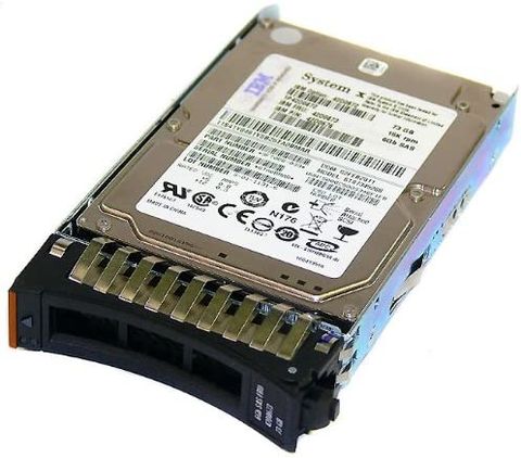 IBM 73GB 6Gb/s 15K 2.5-inch SFF Slim Hot-Swap Serial Attached SCSI (SAS) Hard Drive - 42D0672