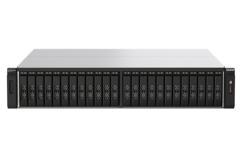 QNAP TS-h2490FU-7232P-64G 24-bay U.2 NVMe all-flash storage