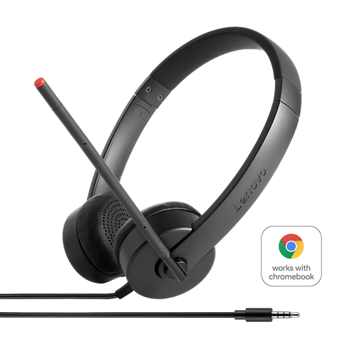 Lenovo Essential Stereo Analog Headset - 4XD0K25030