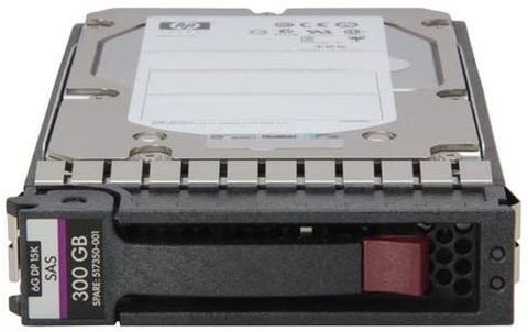 HPE 300GB 6G SAS 15K rpm SFF (2.5-inch) Hot Plug Enterprise Hard Drive - 627117-B21