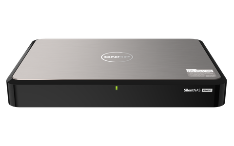 QNAP HS-264-8G NAS for multimedia playback and streaming
