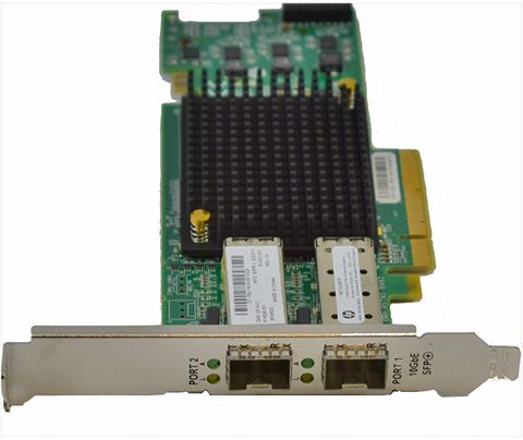 HPE NC552SFP 10Gb 2-port Ethernet Server Adapter - 614203-B21