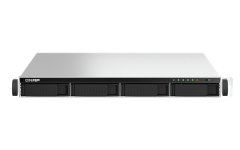 QNAP TS-464U-8G rackmount NAS with dual-port 2.5GbE