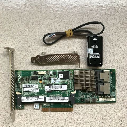 HP Smart Array P420/1GB FBWC 6Gb 2-ports Int SAS Controller - 631670-B21