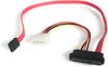 SAS HD CABLES SAS29F-SATA7F*2 (50cm) + power cables, Dual host to Drive cable - G5E29A10-2