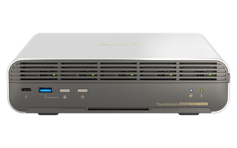 QNAP TBS-h574TX-i3-12G Thunderbolt™ 4 All-Flash NASbook