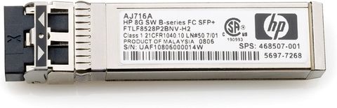 8Gb Short Wave B-Series FC SFP - AJ716A