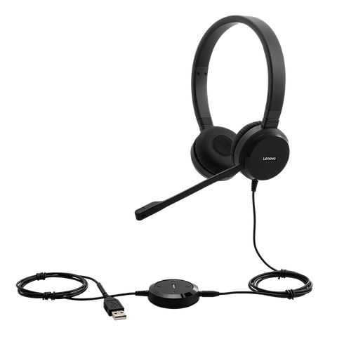 Lenovo Pro Wired Stereo VOIP Headset - 4XD0S92991