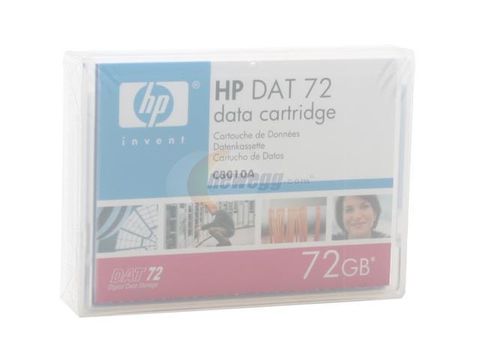 HP DAT 72 Data Cartridge ,72GB ,170m (36/72GB) - C8010A