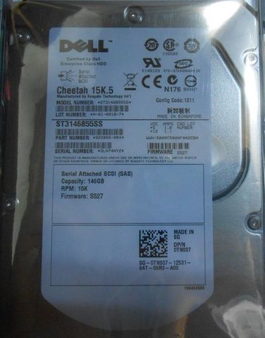 Dell 1TB 7200 RPM Serial ATA II Hard Drive Dell - 341-5893