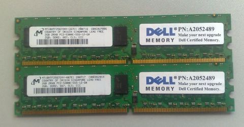 Dell 4GB 2Rx8 RDIMM 1600MHz SV - A6996786