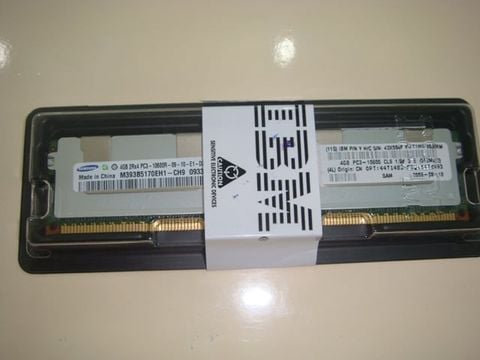 IBM 2GB Kit (2x 1GB DIMM) PC2-5300 CL5 ECC DDR2 SDRAM LP RDIMM - 41Y2762