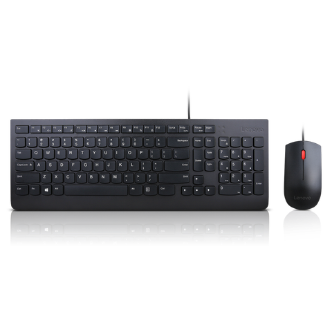 Lenovo Essential Wired Combo Keyboard & Mouse - 4X30L79883