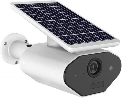 Sunivision Solar Battery Powered Wifi Wireless Camera Waterproof 1080P Outdoor Surveillance IP Camera Rechargeable Camera 2 Way Audio CMOS - AP-L4