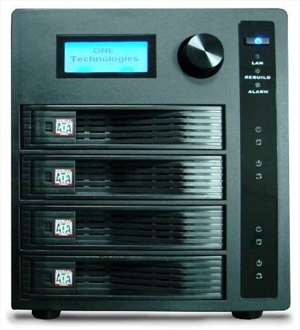 NAS 4 - Bay Network Storage Enclosure with Wireless Access Point