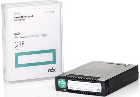 HPE RDX 2TB Removable Disk Cartridge - Q2046A
