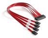 Cable SFF 8484 to 4sata 1m - 5E32A02-4K-X100