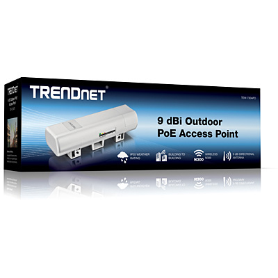 TRENDnet TEW-734APO Access Point PoE Esterno 5GHz N300 13 DBi IP55