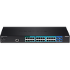 TRENDnet 28-port Gigabit POE+ Managed Layer 2 Switch with 4 shared SFP slots -  TL2-PG284