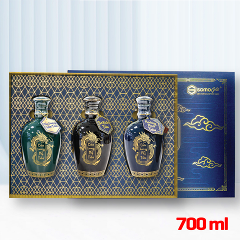 CÁT TƯỜNG 2 ( Hoàng Hoa Tửu/Ba Kích Tửu /Tây Dương Sâm Tửu 700ml)