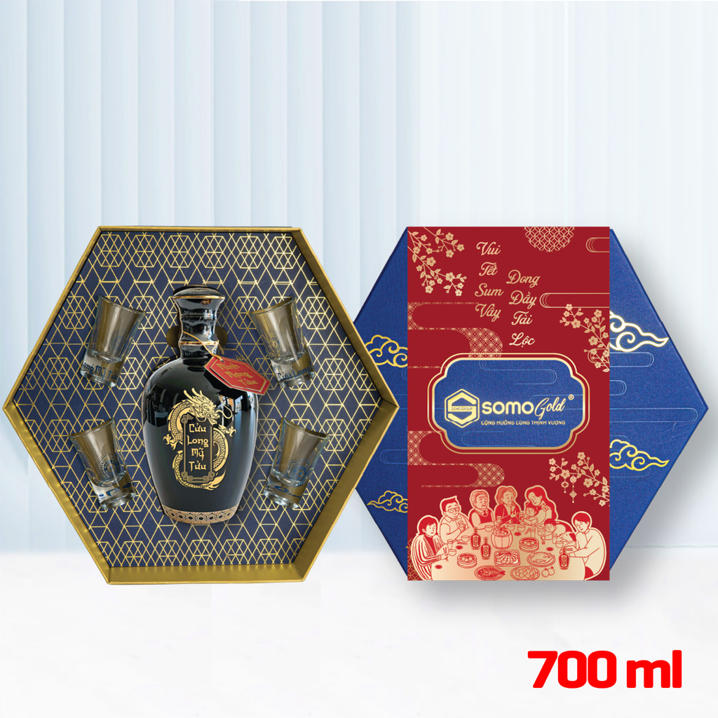 SUM VẦY 7L - MINH MẠNG TỬU - Bình sứ Bát Tràng 700ml