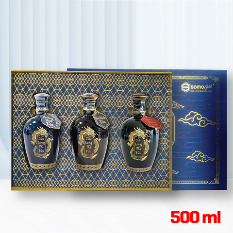 CÁT TƯỜNG 3 ( Hoàng hoa tửu/Ba kích tửu/Minh Mạng tửu 500ml)
