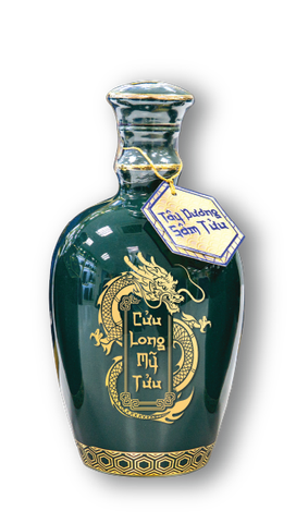 Tây Dương Sâm Tửu - Hộp quà túi nhung | Bình sứ Bát Tràng (500ml & 700ml)