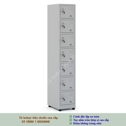 Tủ Locker 7 ngăn kiểu TU987