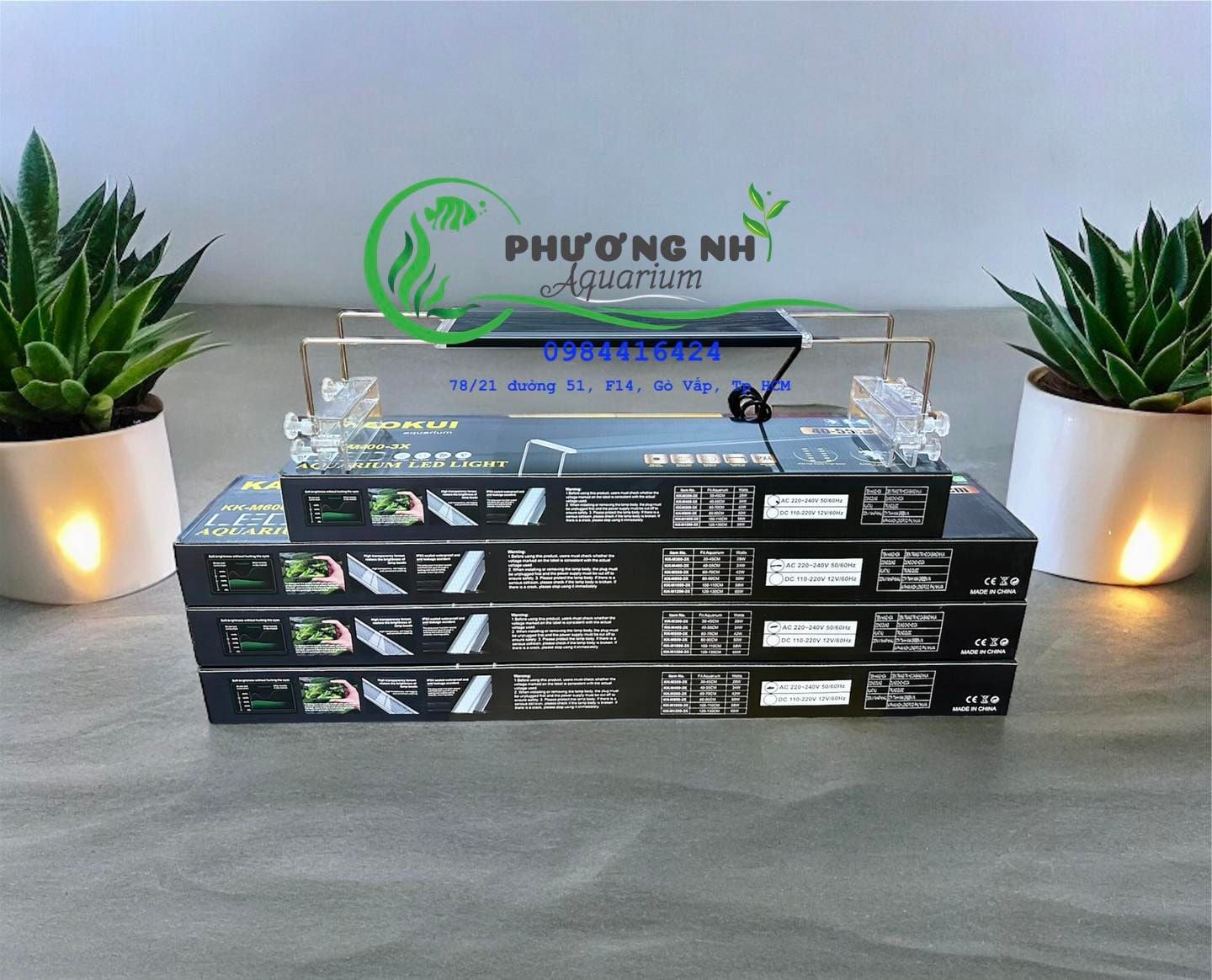 Đèn LED Kaokui RGB 3 in 1 chuyên cho cây màu đỏ